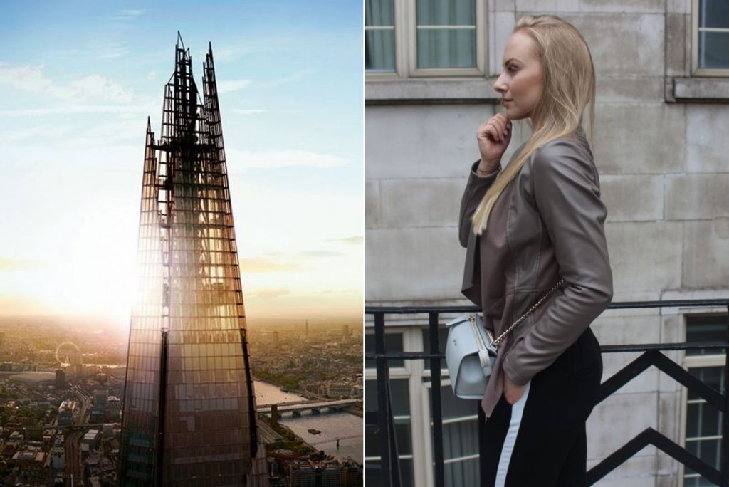 My ultimate LONDON LOOK at the base of THE SHARD 1