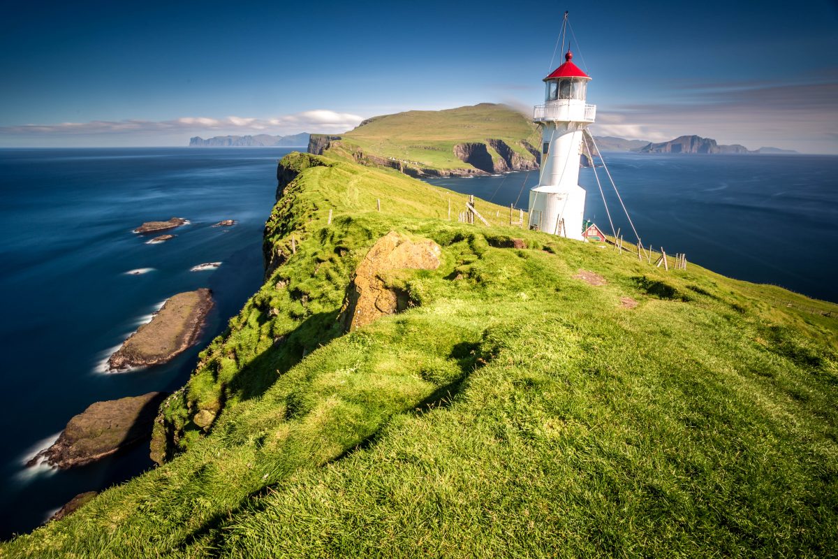 Mykines Lighthouse, Faroe Islands